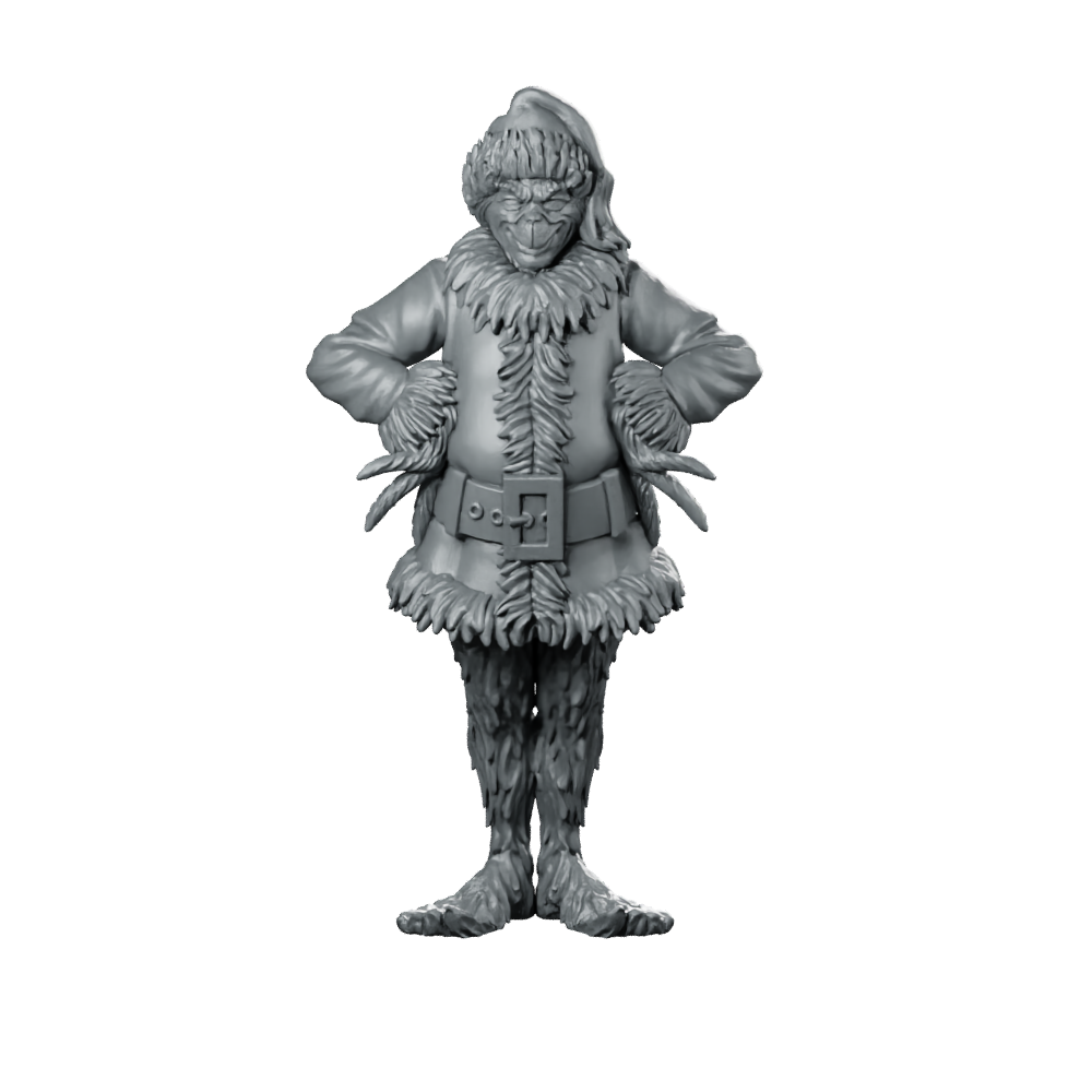 Grinch Miniature Winter Trickster Miniature 360 Spin 01