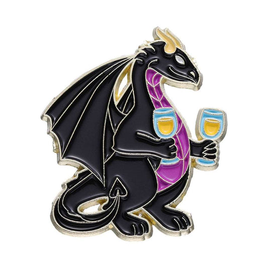 Grog Gobbler Pin Badge - Tabletop Dominion - We Print Miniatures