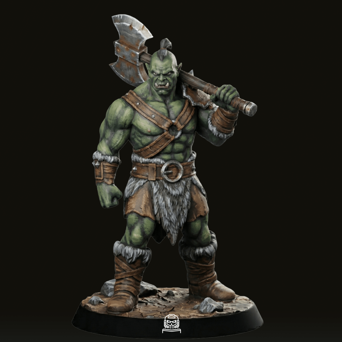 Grum Skullrender The Emberbound Oath - We Print Miniatures - We Print Miniatures