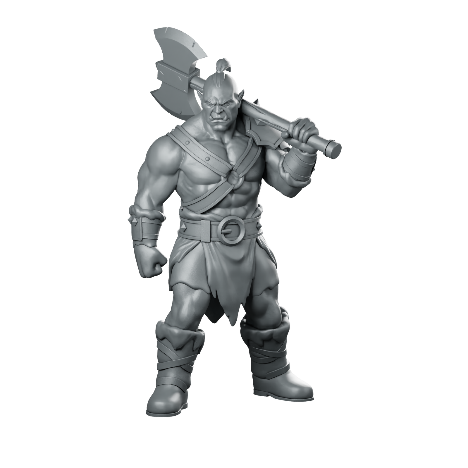 Grum Skullrender The Emberbound Oath Miniature 360 Spin 01