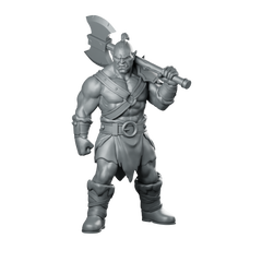 Grum Skullrender The Emberbound Oath Miniature 360 Spin 01