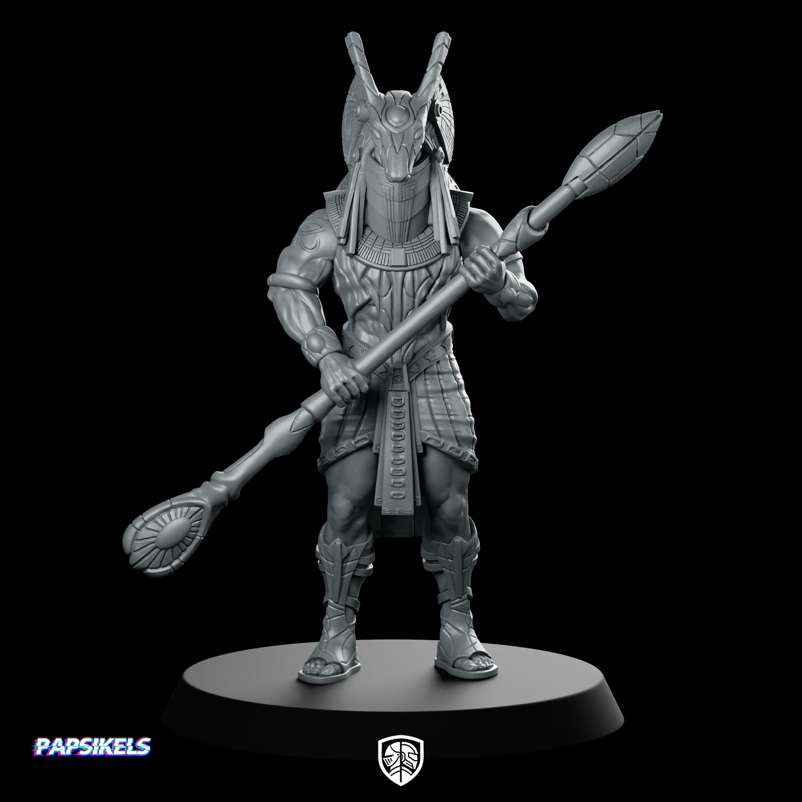 Guldoran Entrance Guard C Miniature Staff Warrior