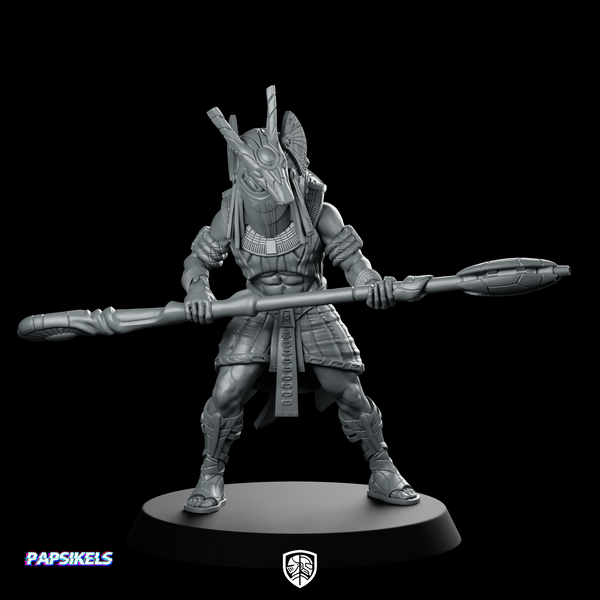 Guldoran Entrance Warrior A Miniature Alien Staff