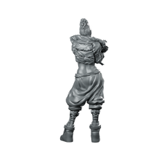 Gun Desire Assembled Miniature Arcane Punk Female Miniature 360 Spin 05