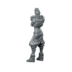 Gun Desire Assembled Miniature Arcane Punk Female Miniature 360 Spin 06