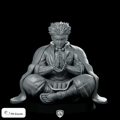 Gyomei Himejima Miniature Meditating Anime Hero Figure - RN Estudio - We Print Miniatures