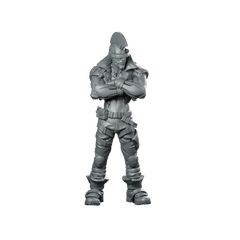 Haelstorm Gang Member Gecko Joe Cyborg Officer Miniature 360 Spin 01