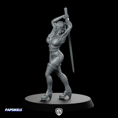 Haleena Perez Death Stripper Miniature Sci-Fi Assassin Cyberpunk