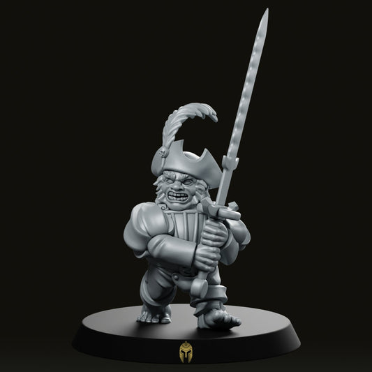 Halfling Elite Five Fantasy Miniature - Vae Victus Miniatures - We Print Miniatures