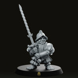 Halfling Elite Six Fantasy Miniature - Vae Victus Miniatures - We Print Miniatures