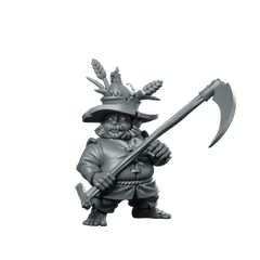 Vvm Jan 26 Halfling Farmer Miniature Halfling - Vae Victis - We Print Miniatures