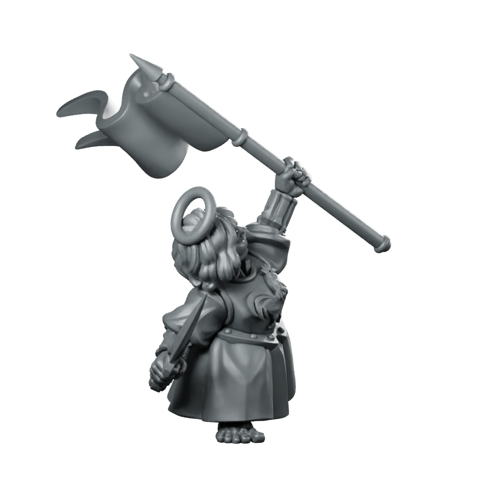 Vvm Jan 26 Halfling Folk Hero No Halo Miniature Miniature 360 Spin 03
