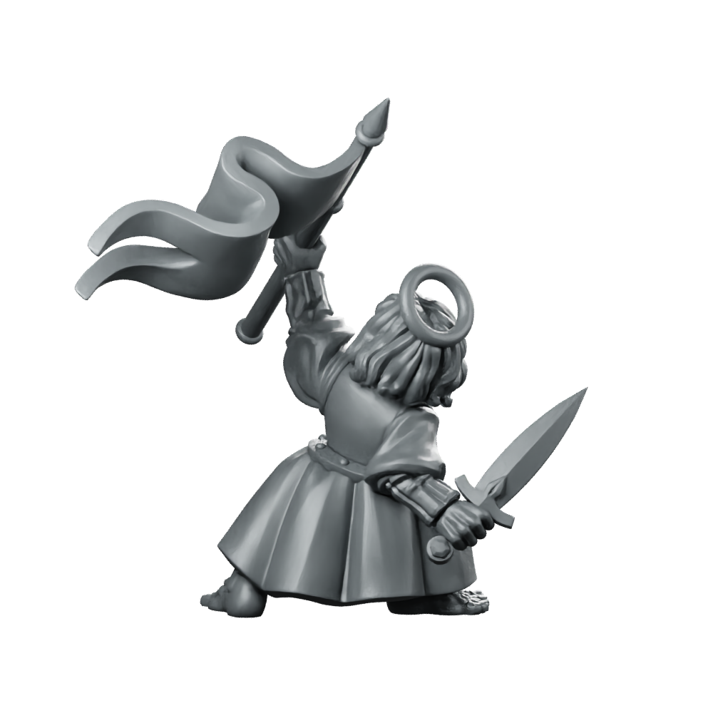 Vvm Jan 26 Halfling Folk Hero No Halo Miniature Miniature 360 Spin 05