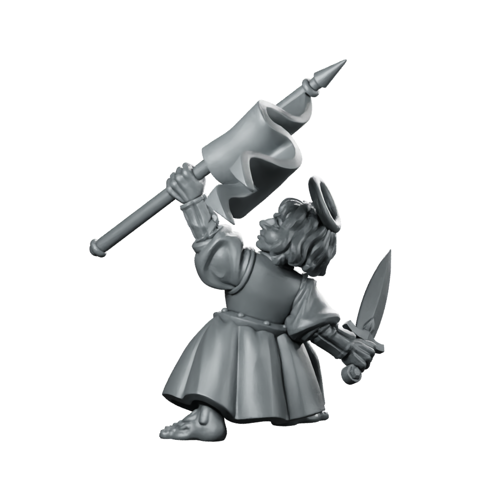 Vvm Jan 26 Halfling Folk Hero No Halo Miniature Miniature 360 Spin 06