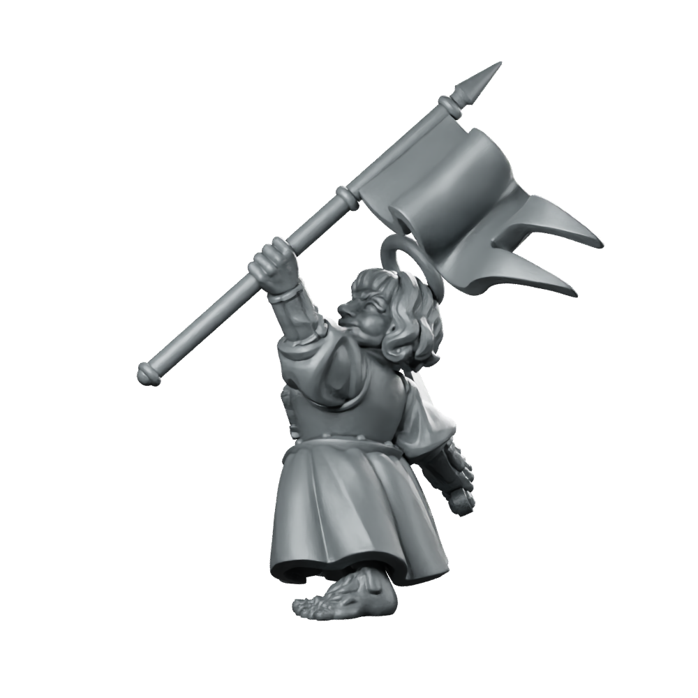Vvm Jan 26 Halfling Folk Hero No Halo Miniature Miniature 360 Spin 07