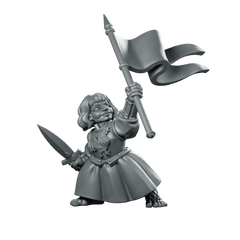 Vvm Jan 26 Halfling Folk Hero No Halo Miniature - Vae Victis - We Print Miniatures