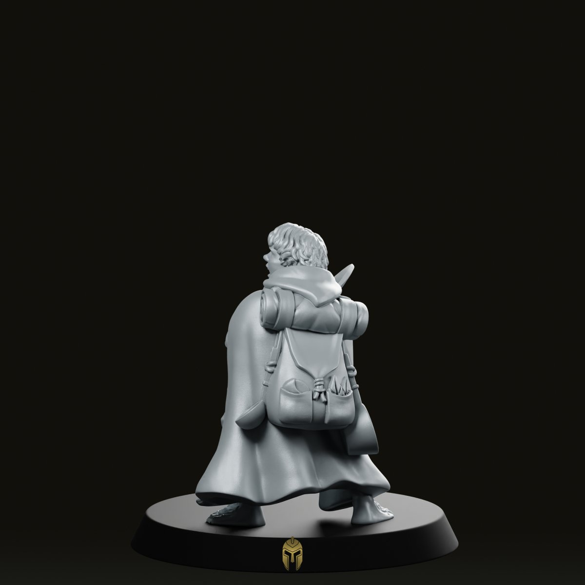 Halfling Sami Fantasy Miniature - RN Estudio - We Print Miniatures