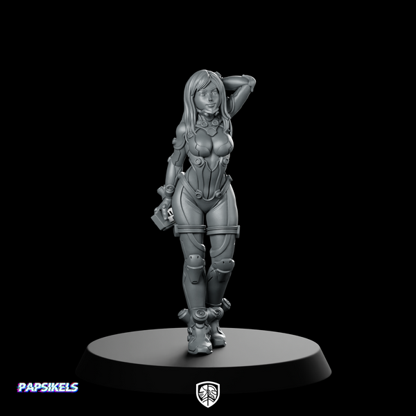 Hanasha Rae Netglider Android Pinup Operative