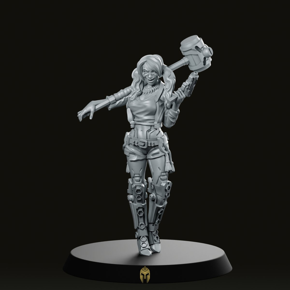 Harpy Queen Cyberpunk - Unit9 - We Print Miniatures