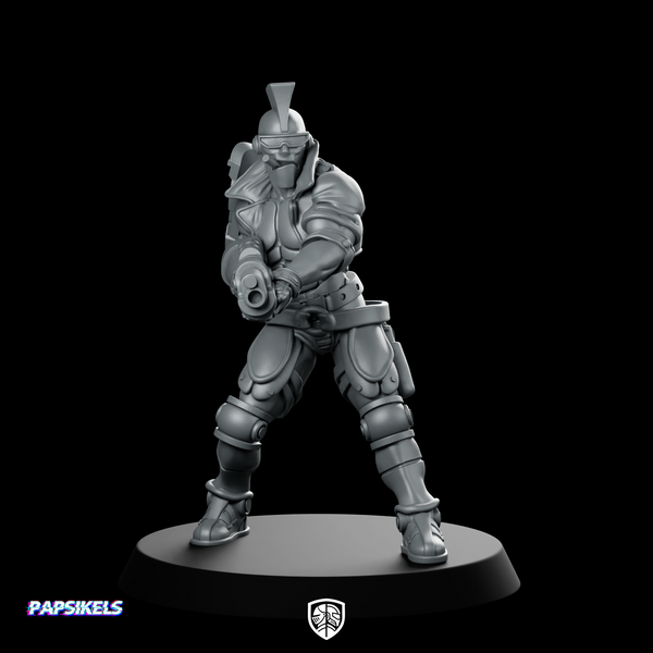 Harry Orange Cyber Trooper