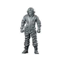 Helicopter Pilot 3 Miniature Sci - Fi Tactical Extraction - Papsikels Miniatures - We Print Miniatures