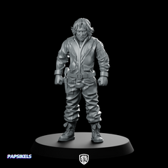 Helicopter Pilot 3 Miniature Sci-Fi Tactical Extraction