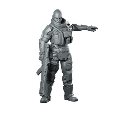 Helix Divisionv3 Miniature Tactical Operative Miniature 360 Spin 01
