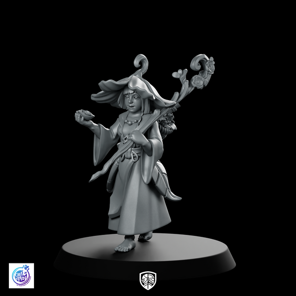 Herbalist Miniature Mushroom Witch Druid
