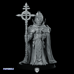 Heretic Priest Of Brutality Miniature Dark Sci - Fi Cult - Papsikels Miniatures - We Print Miniatures
