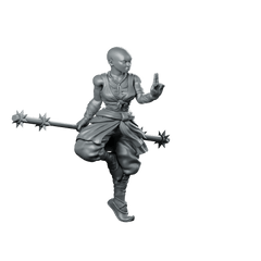 Herklia Alt Miniature Agile Polearm Warrior Fantasy - Haito - We Print Miniatures