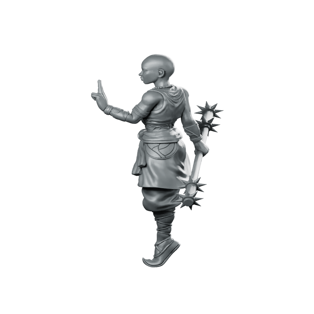 Herklia Alt Miniature Agile Polearm Warrior Fantasy - Haito - We Print Miniatures