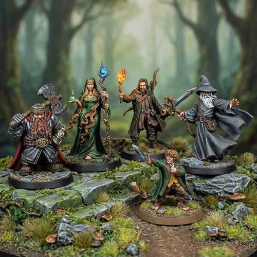 Heroes of the Hamlets 28mm Miniatures Starter Pack - RN Estudio - We Print Miniatures