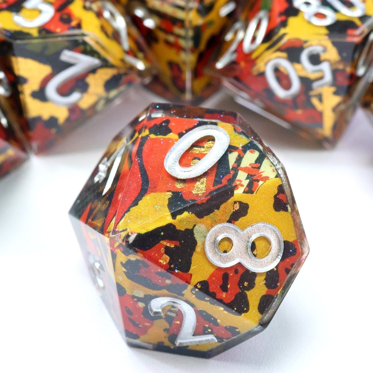 Hexbound Relic | Art Core Dice | 7 Piece Set - Tabletop Dominion - We Print Miniatures