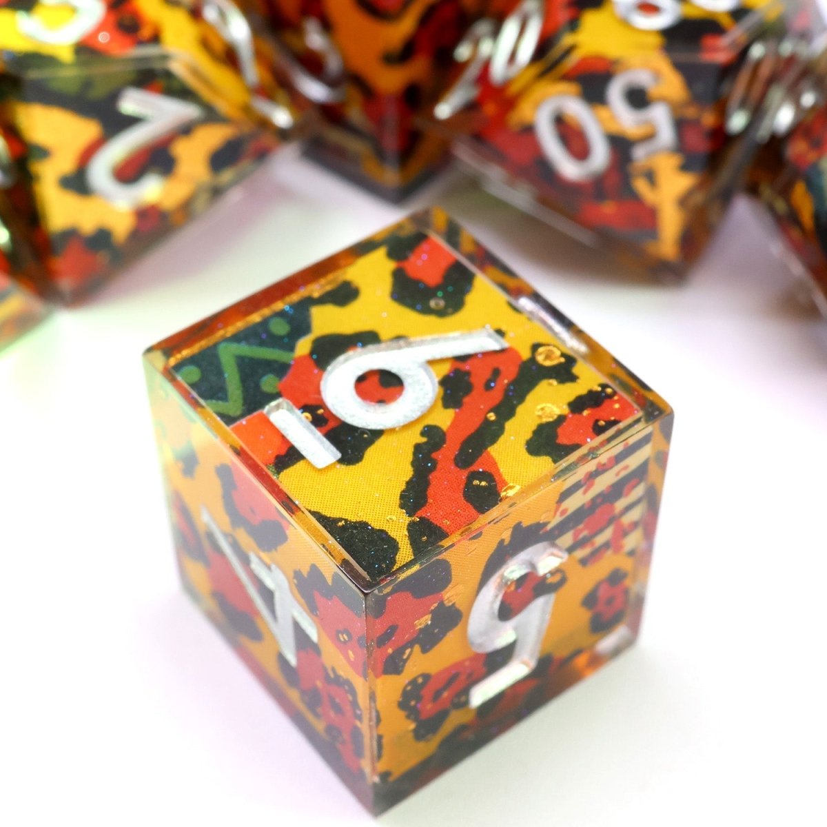 Hexbound Relic | Art Core Dice | 7 Piece Set - Tabletop Dominion - We Print Miniatures