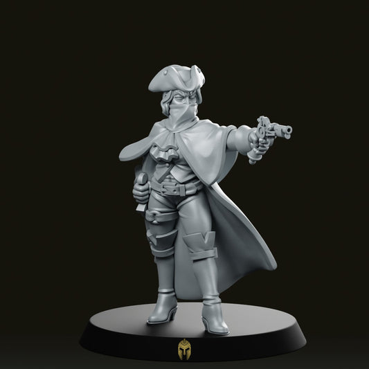 Highway Woman Miniature - Vae Victus Miniatures - We Print Miniatures