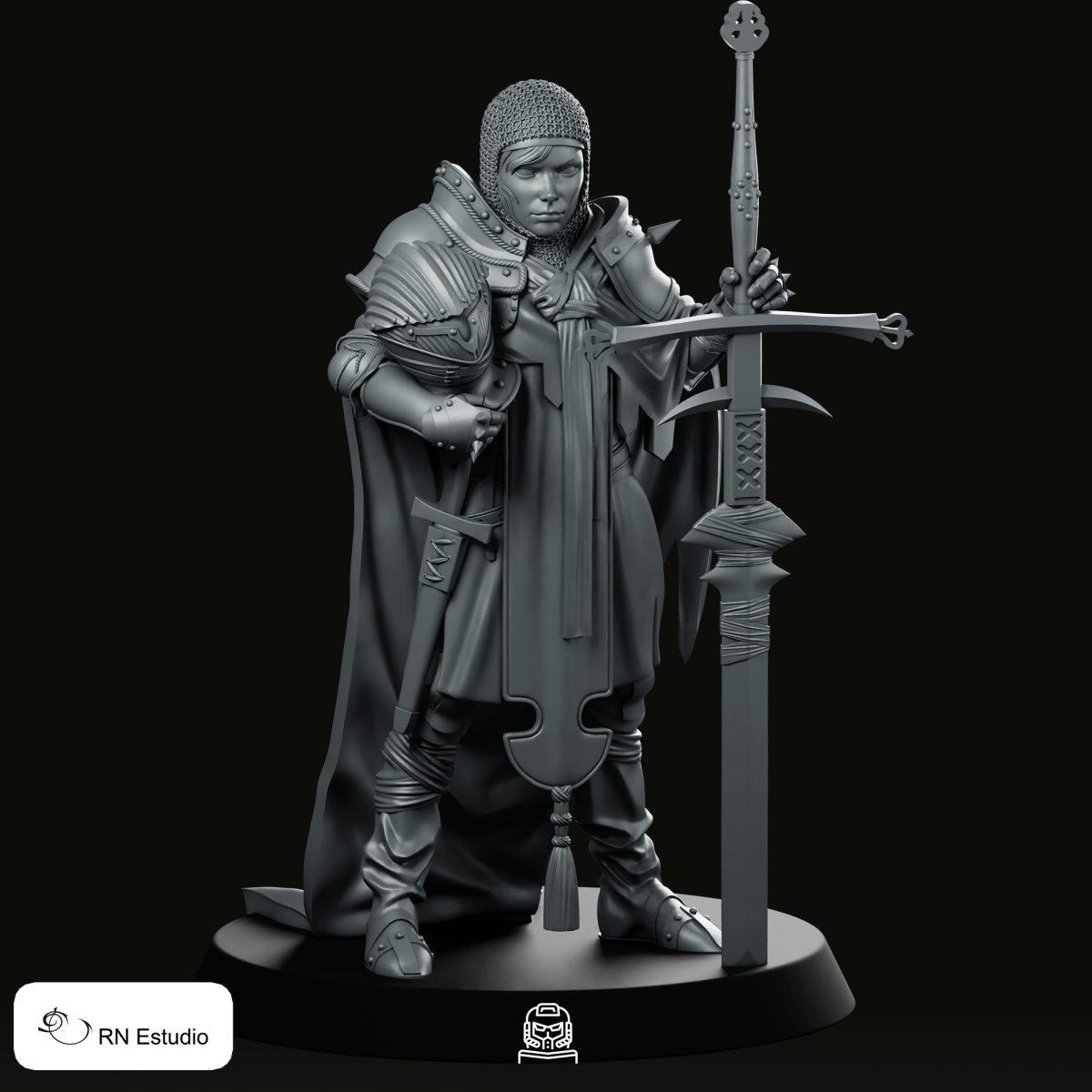 Hildegund Miniature - RN Estudio - We Print Miniatures