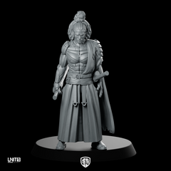 Hiro 01 Cyberpunk Miniature Futuristic Warrior Operative