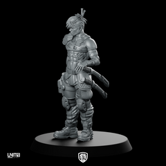 Hiroshi 01 Cyberpunk Miniature Tactical Operative