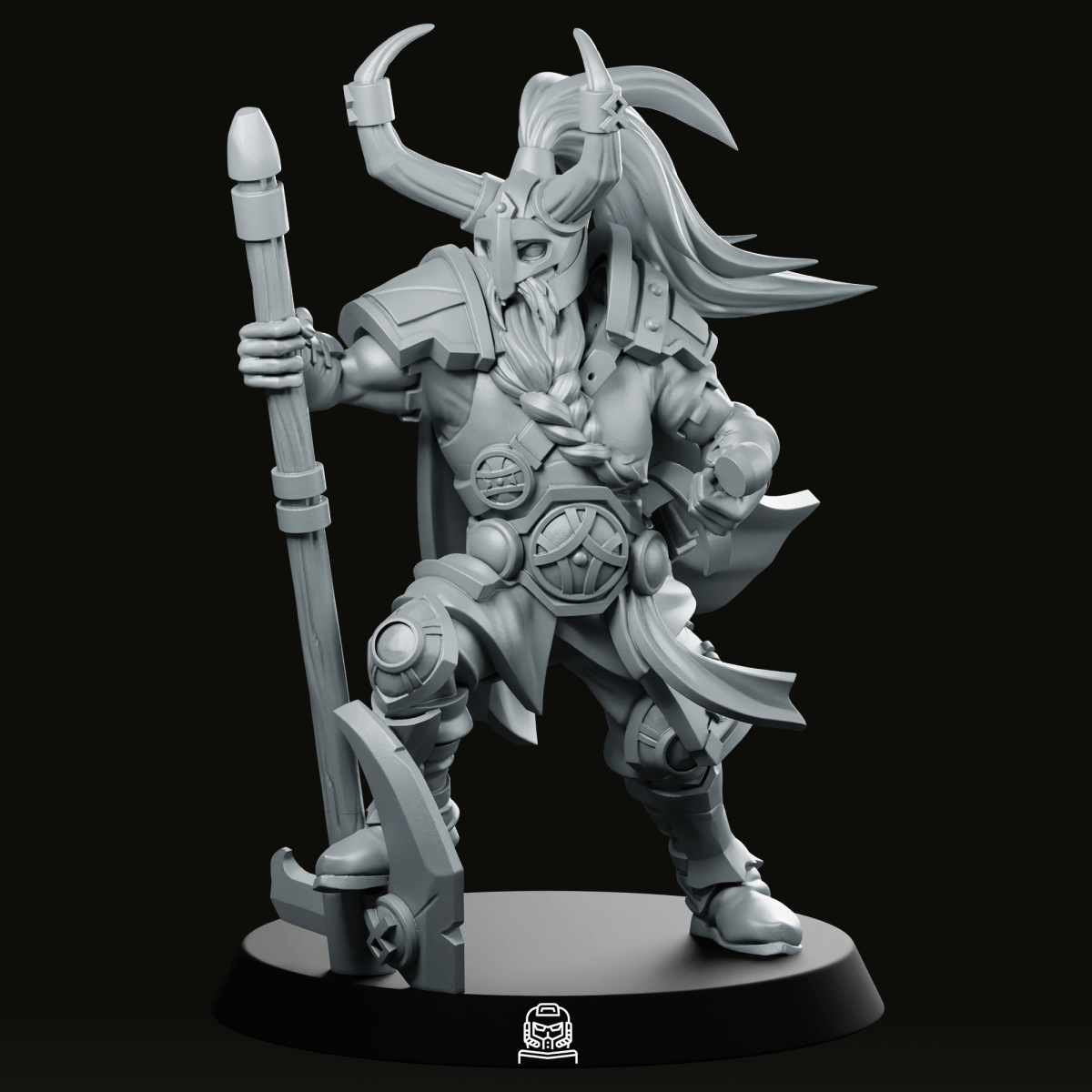 Holding Axe Miniature - CastNPlay - We Print Miniatures