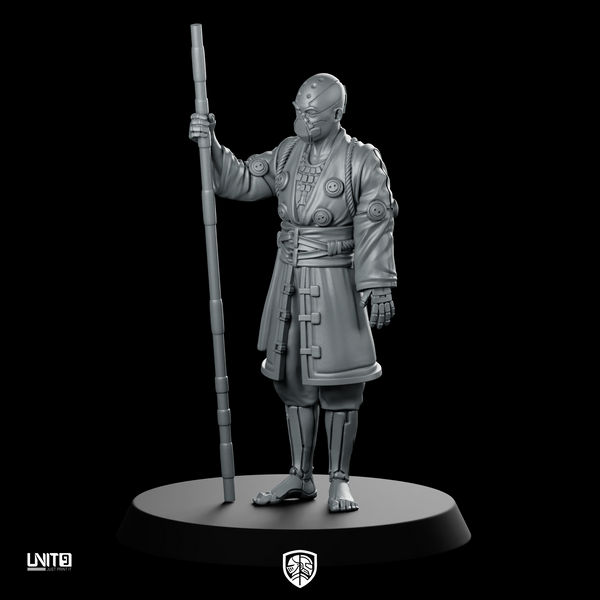Hong Yuan 1 Cyberpunk Miniature Tactical Commander Staff