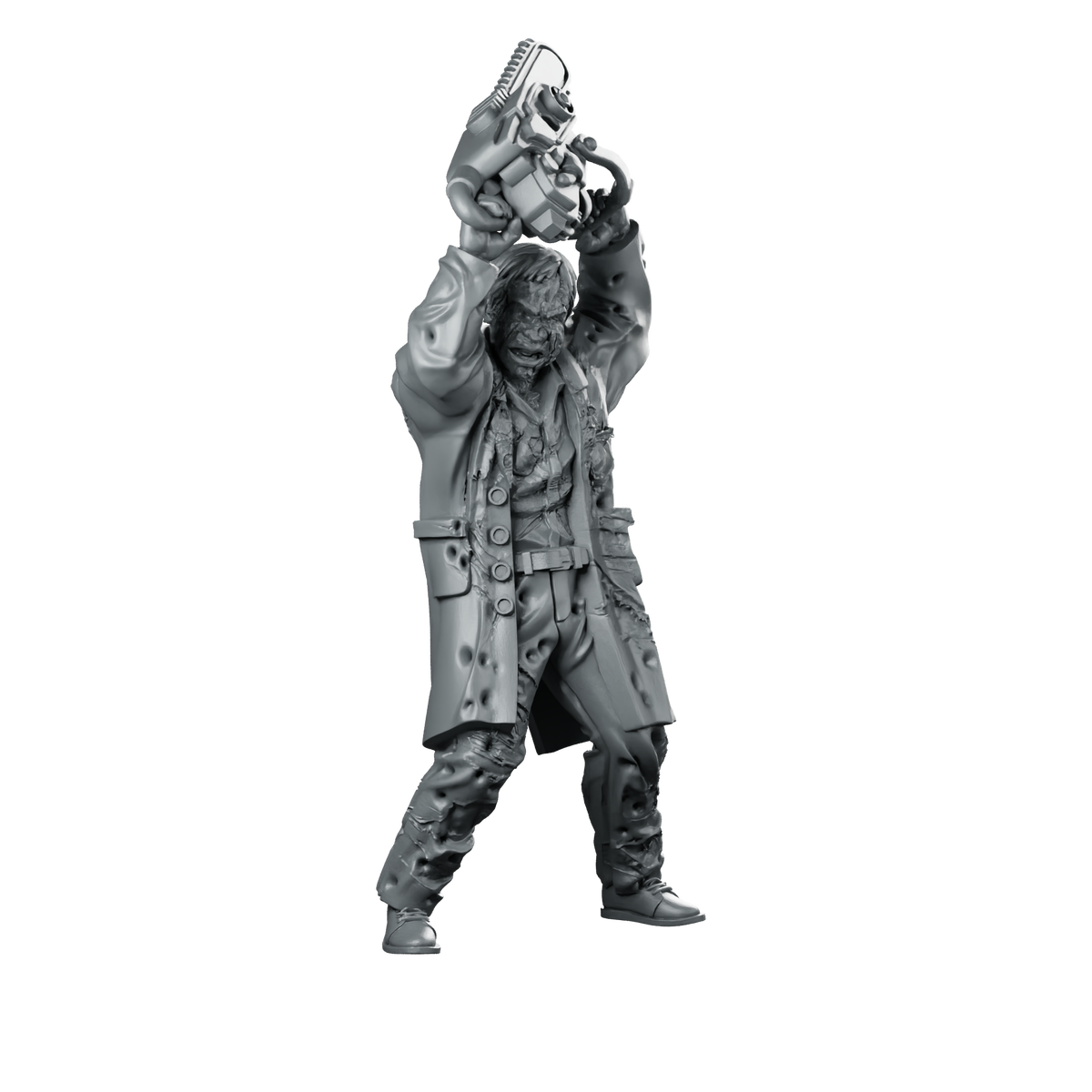 Hospital Zombie 2 Sci fi Miniature Infected Miniature 360 Spin 01