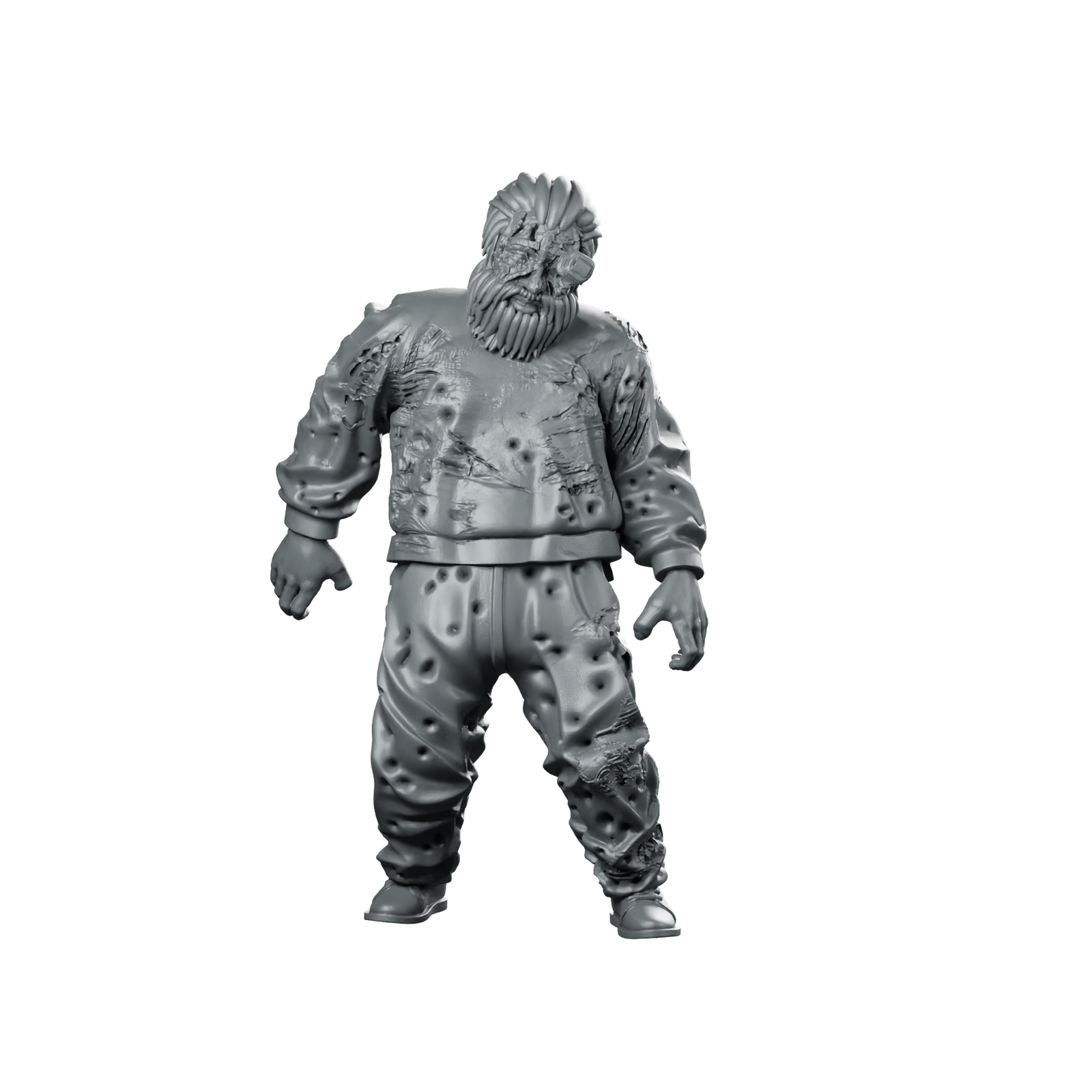 Hospital Zombie 5 Sci fi Miniature Brutish Miniature 360 Spin 01