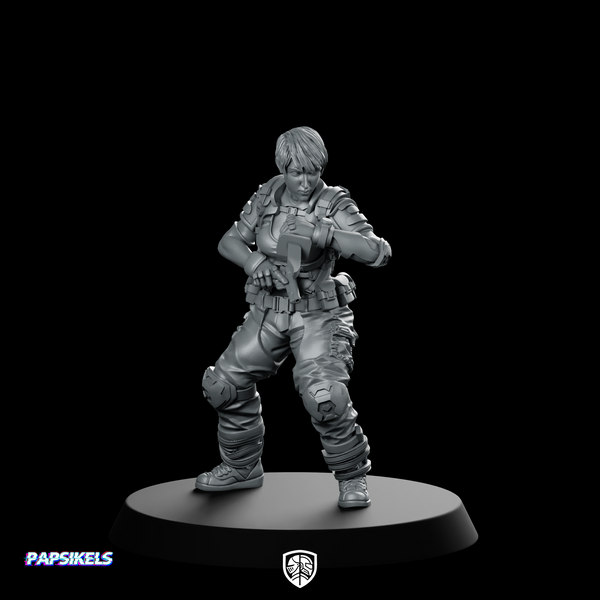Hostage Rescuer 2 Miniature Tactical Sci-Fi Operative