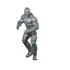 Hulk Hogan Miniature Wrestler Miniature 360 Spin 01