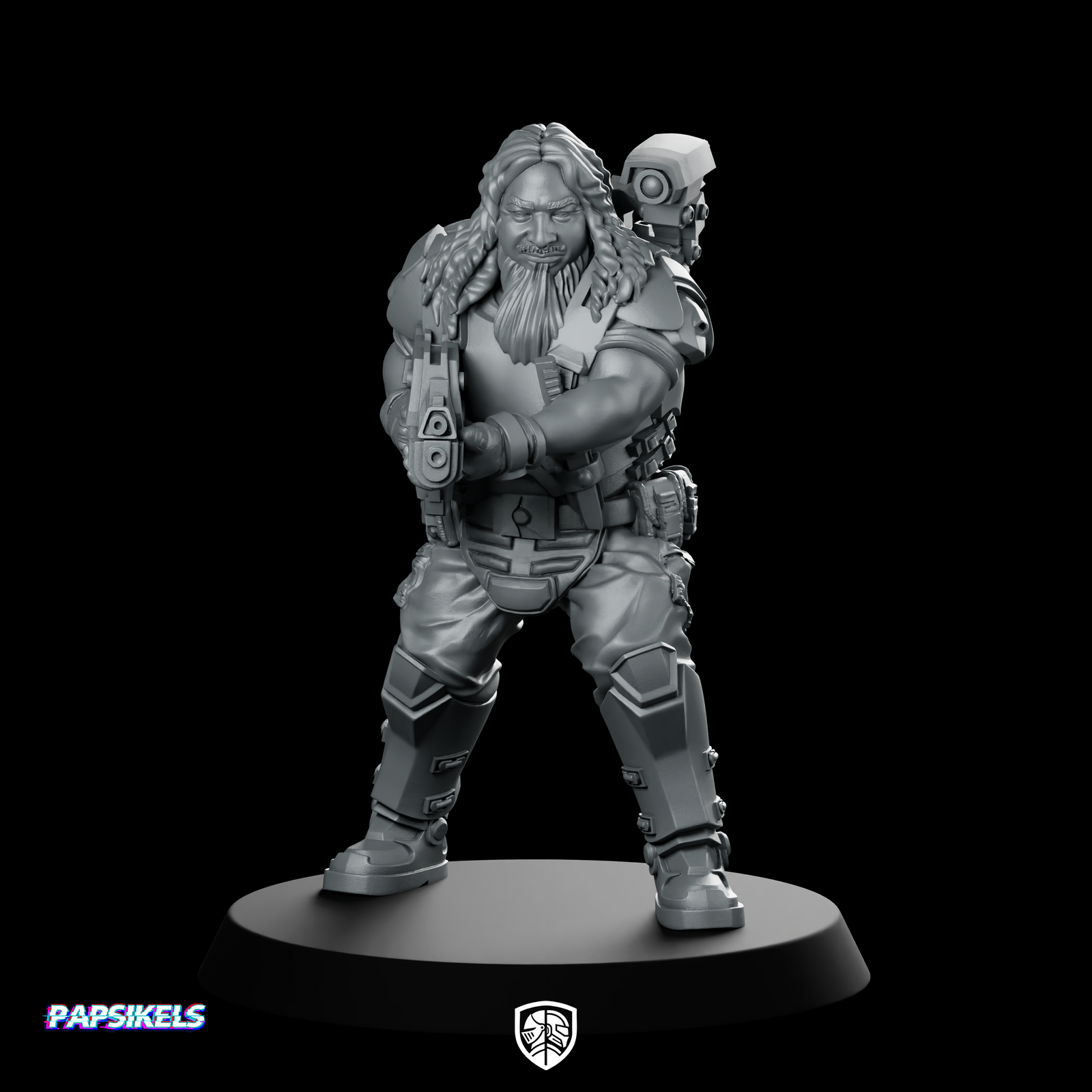 Human Colonial Marine Benjamin Verdouw Olges Miniature Heavy