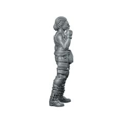 Human Colonial Marine Colonel Eula Hendricks 8 Miniature - Papsikels Miniatures - We Print Miniatures