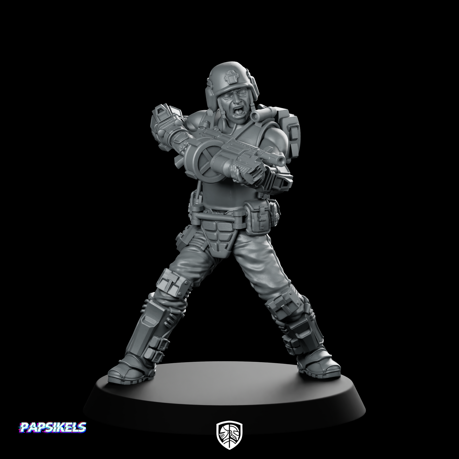 Human Colonial Marine Pvt Sean Keegan Miniature Sci-Fi