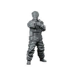 Human Colonial Marine Squadron Commander 2 Miniature Miniature 360 Spin 01