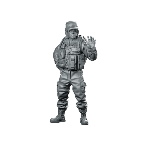 Recon SD1 Jack Daniels Miniature Sci-Fi Operative Tactical Miniature 360 Spin 01