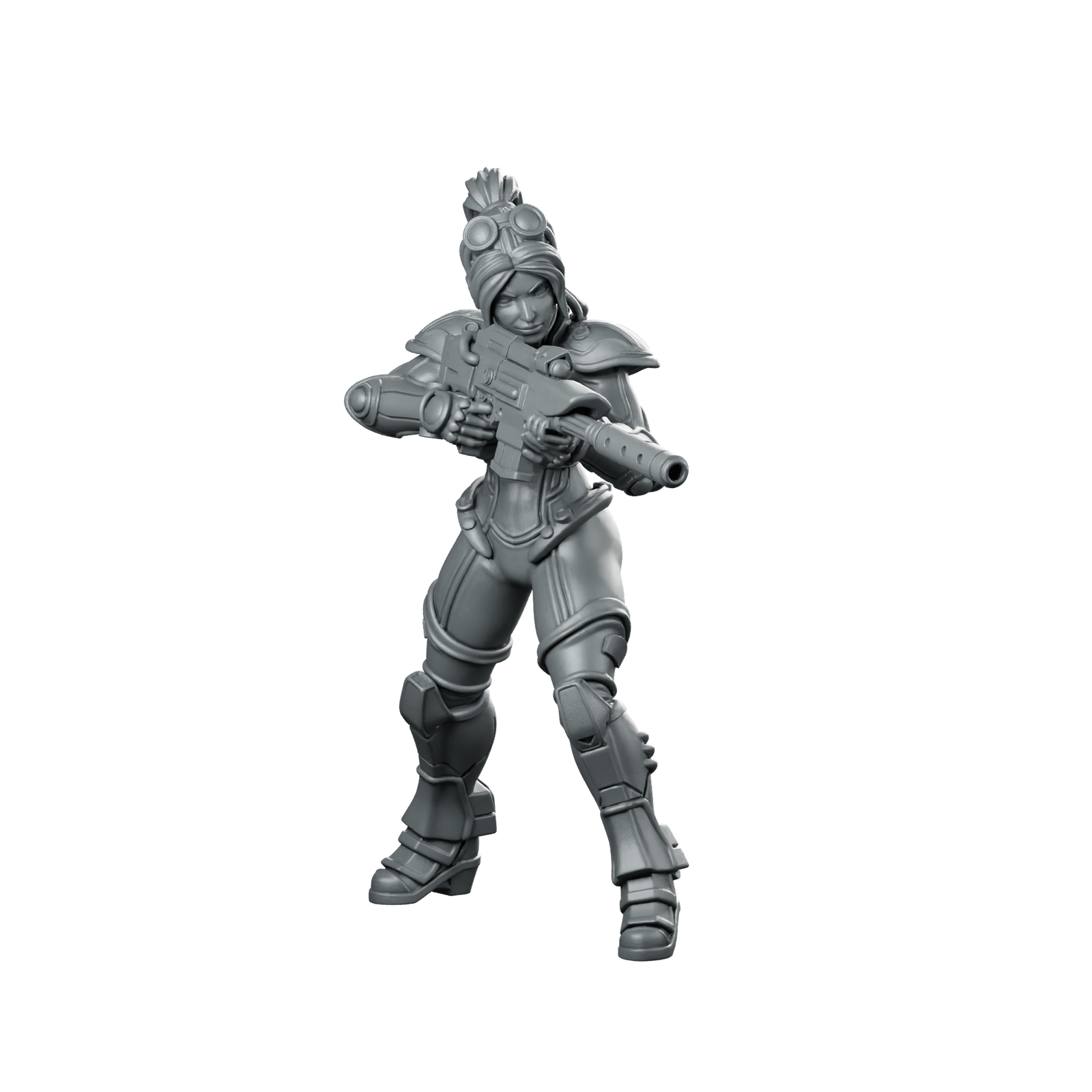 Human Covert Operative Agent Avon Davila 2 Miniature 360 Spin 01